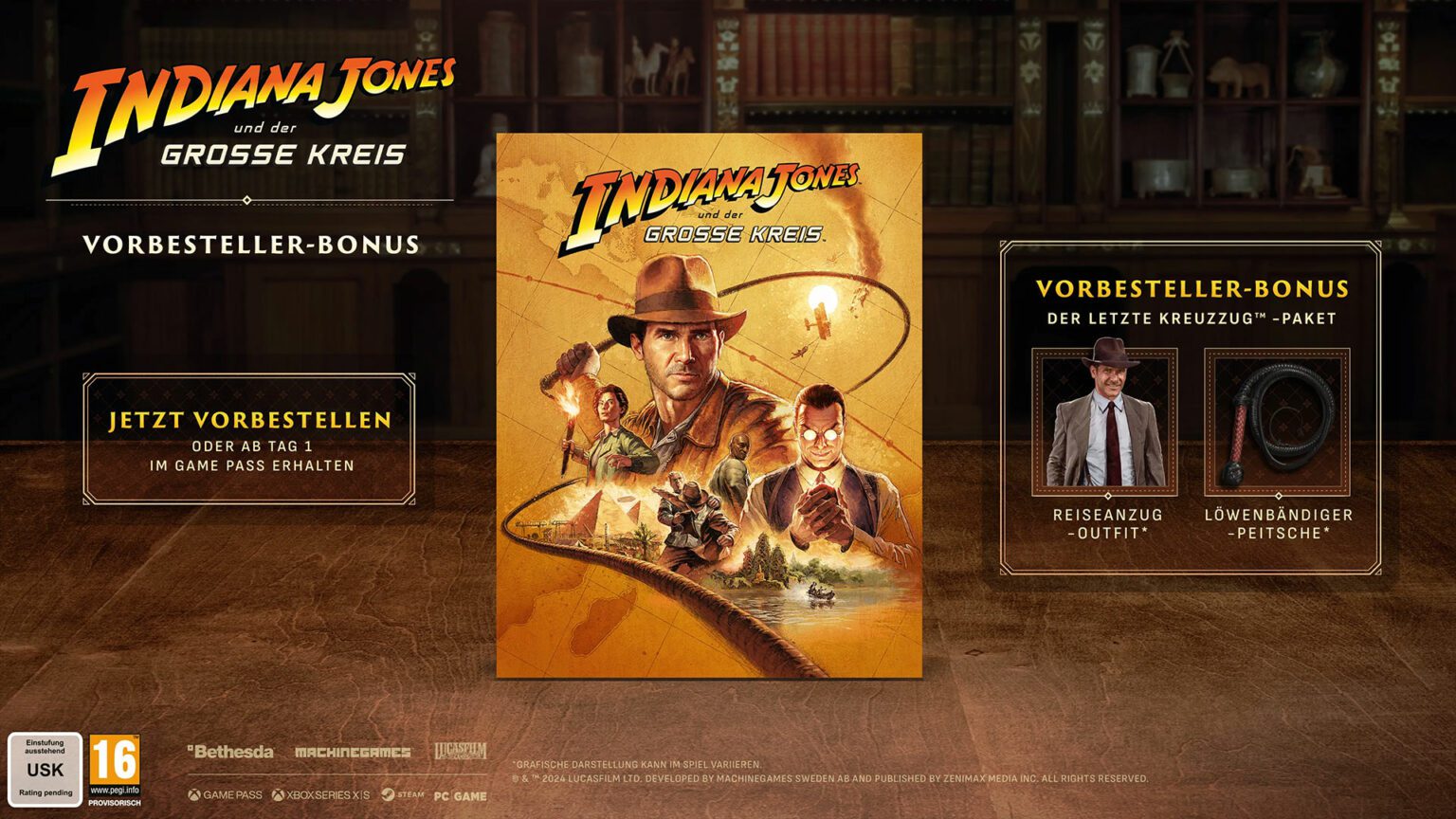 Indiana Jones und der Große Kreis Preorder Das sind die verschiedenen Editionen
