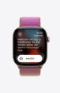 Apple Watch Series 12 zeigt ein Live-Rewind-Transkript und die Schaltfläche Ask Siri