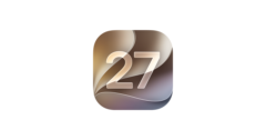 Offizielles iOS-27-Symbol von Apple