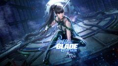 EVE auf dem offiziellen Titelmotiv der Stellar Blade Complete Edition