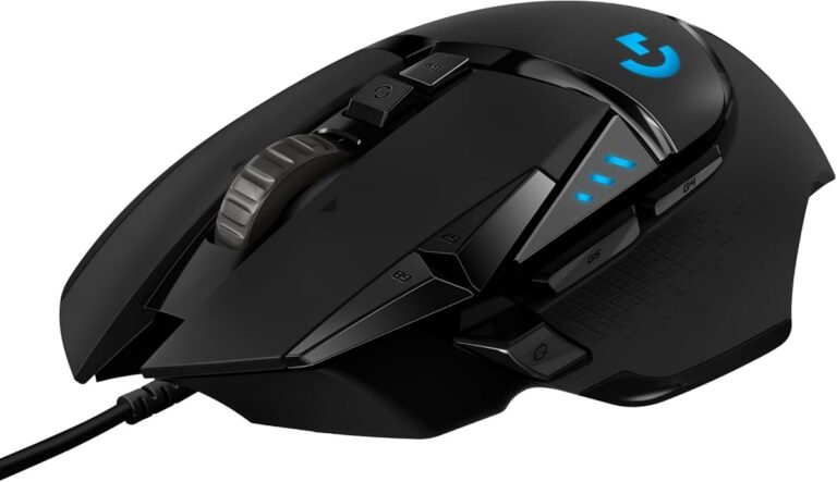 Logitech G502 HERO – Schwarz, kabelgebunden